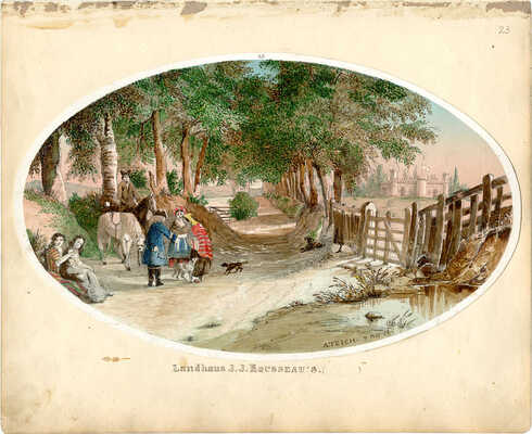 Тайх (Teich) Антон. Загородный дом Жан-Жака Руссо